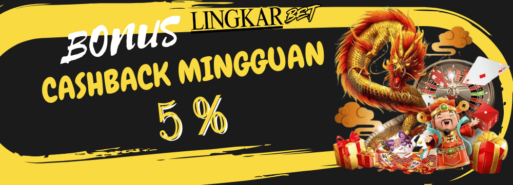 BONUS CASHBACK MINGGUAN